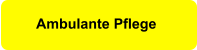 Ambulante Pflege